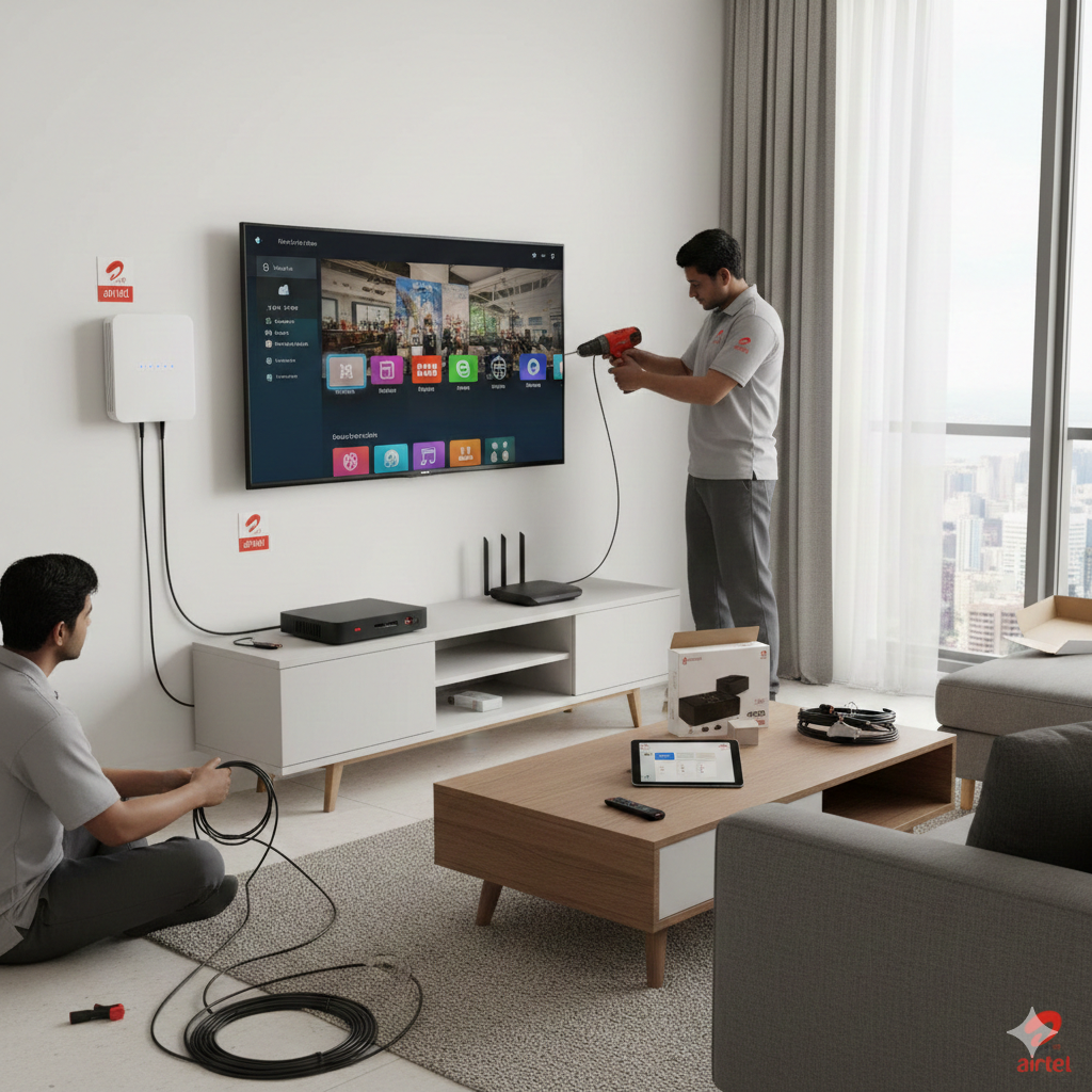 Airtel Xstream, Fiber